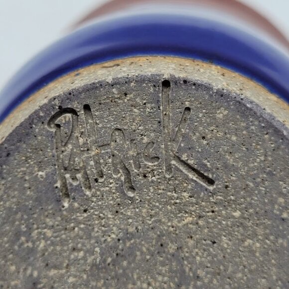 NWOT Blue Spruce Pottery Patrick's Coffee Mug Mountain Lake Cabin Handmade Tea - Picture 8 of 13